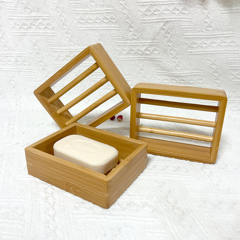 Organic Bamboo Wood Soap Dispenser Elegant Bathroom Kitchen Accessory
