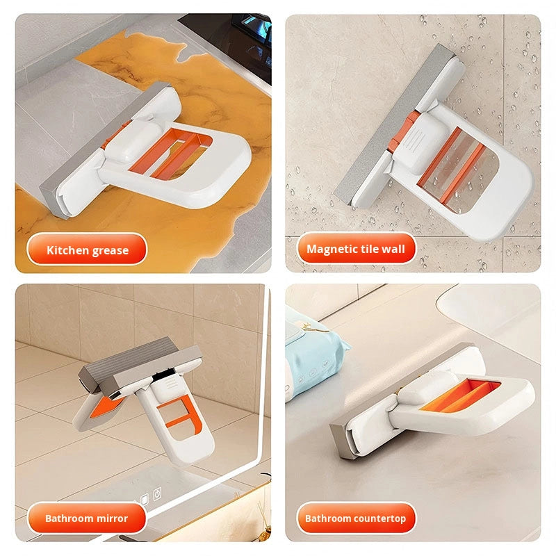 Portable Mini Foldable Mop for Easy Floor Cleaning Home Office Kitchen