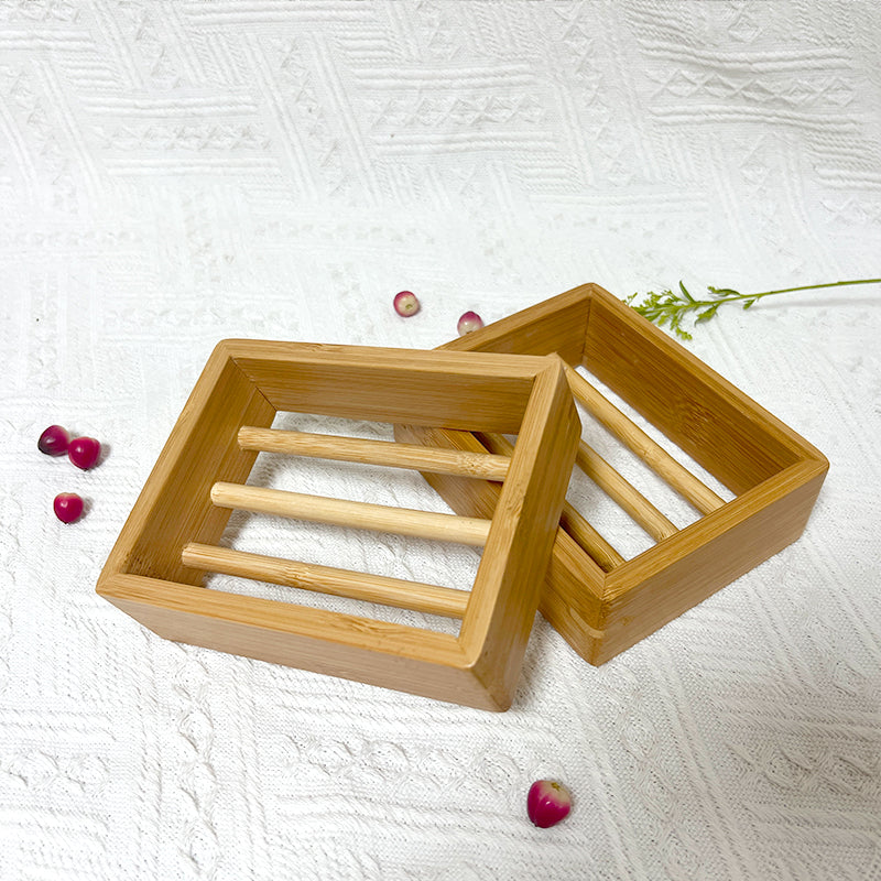 Organic Bamboo Wood Soap Dispenser Elegant Bathroom Kitchen Accessory