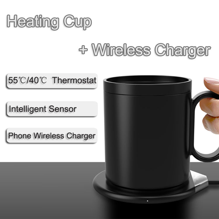 Smart Constant Temperature Heating Coffee Mug with Built-In Wireless Charge
