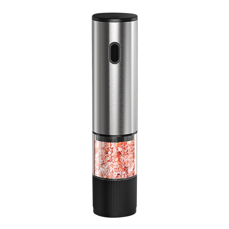 Stainless Steel Electric Salt and Pepper Grinder Set Salt Pepper Mill Automatic Electric Spice Grinder