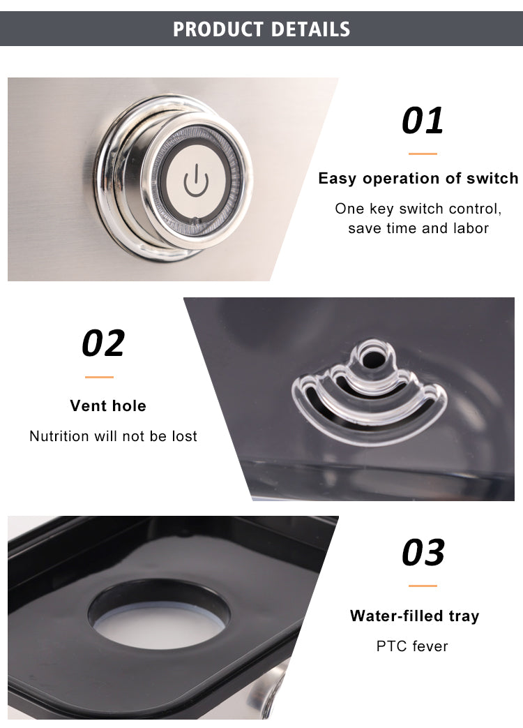 Portable Modern Electric Egg Boiler Six Eggs Steaming Cooker for Home