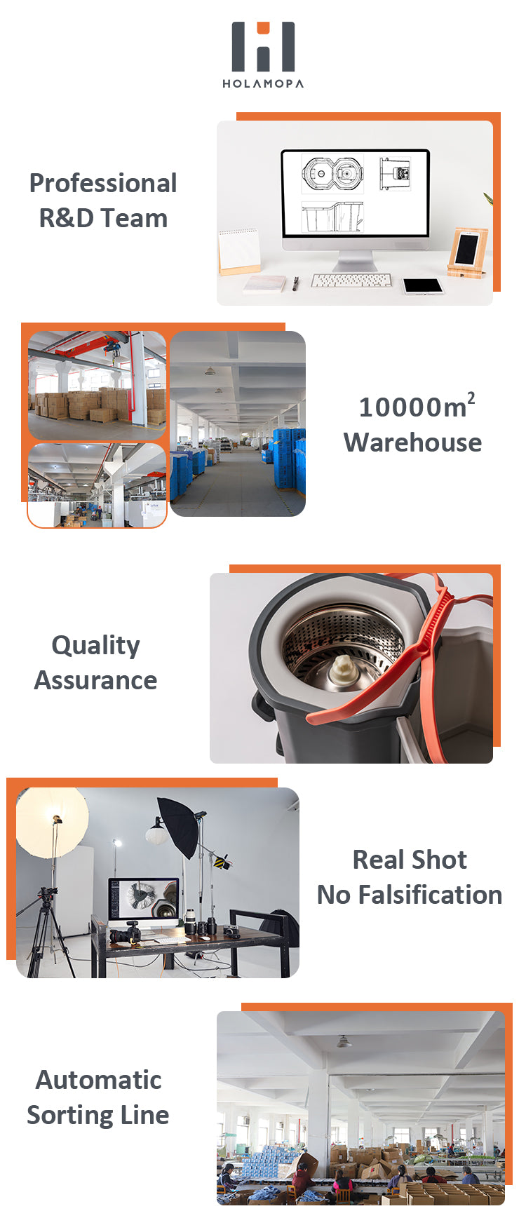 Microfiber Floor Cleaning Spin Mop and Bucket with Wheels